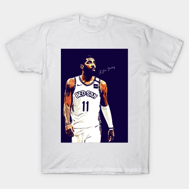 Kyrie Irving T-Shirt by Creativedy Stuff